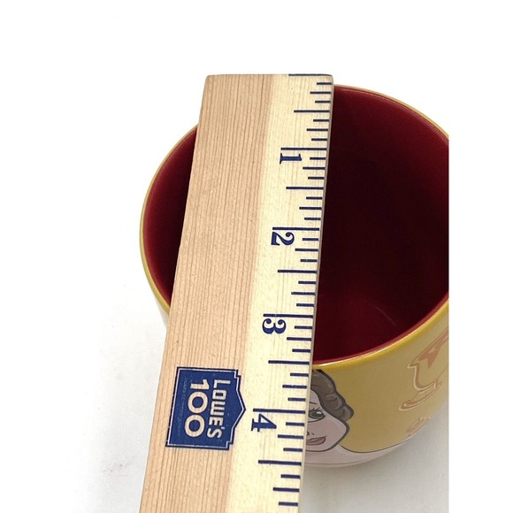 Disney Parks Beauty And The Beast Belle Looking For Adventure Mug w Mrs. Potts + - Picture 11 of 11